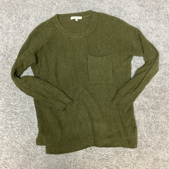 Madewell Thompson Pocket Pullover Sweater Sz XS - Picture 2 of 3